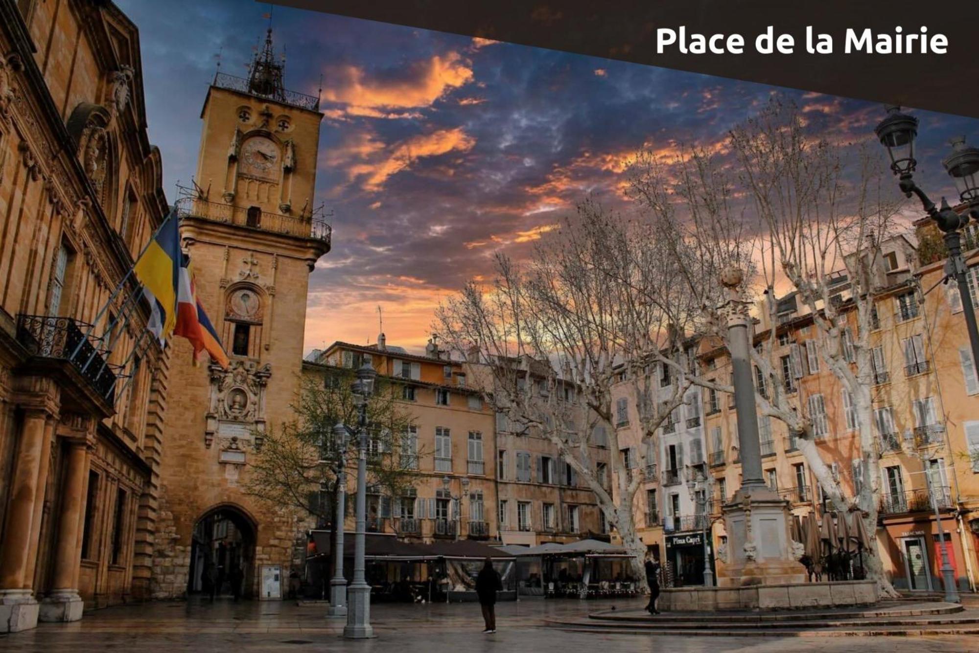 Le Saint Sauveur - Centre Ville - Calme - Lumineux Aix-en-Provence Exteriör bild